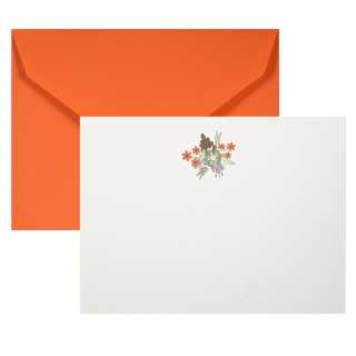 Pack de tarjetas - Flor otoño
