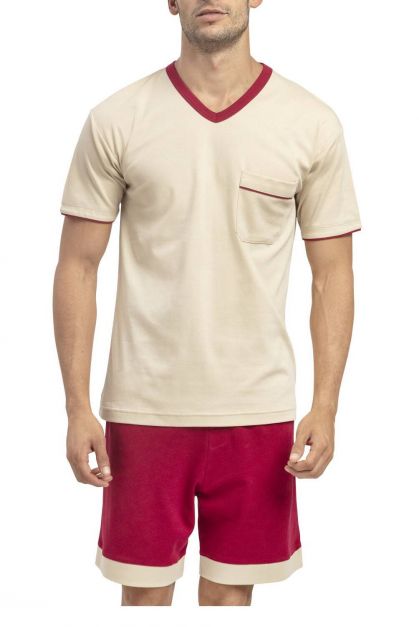 Pijama Algodón Hombre