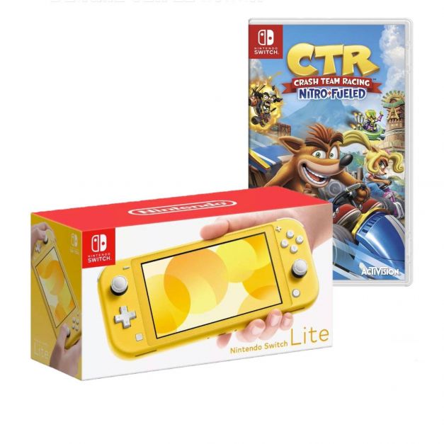 Consola Nintendo Switch Lite +Crash CTR