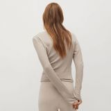 Polo Manga Larga Mujer Mango