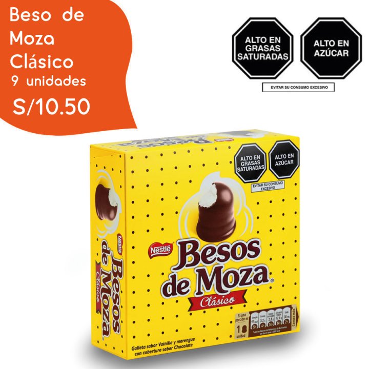 Lima Exportar Productos Tienda RKO Express Beso de Moza Clásico 9 und