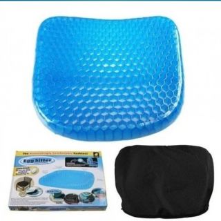 Cojín de Gel Polimérica Funda Transpirable para asiento auto oficina - 2