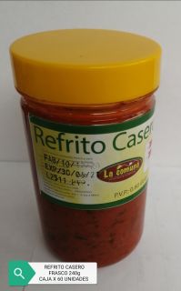 Refrito casero frasco 240g