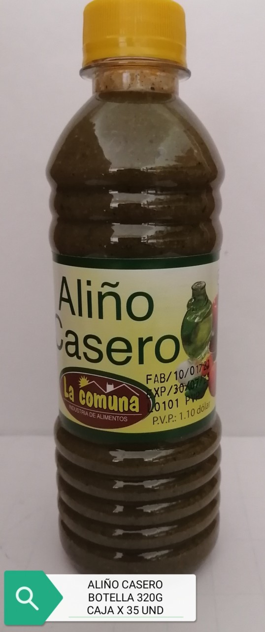 ALIÑO CASERO BOTELLA 320g
