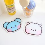 BT21 - Posavasos acrílico con rostro