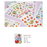 BT21 - Clear sticker