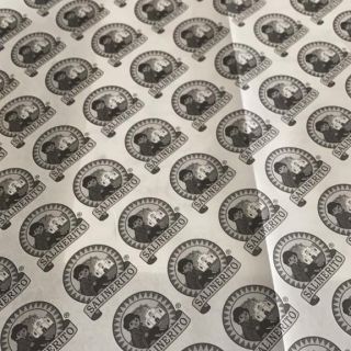 Papel Antigrasa impreso 1 tinta