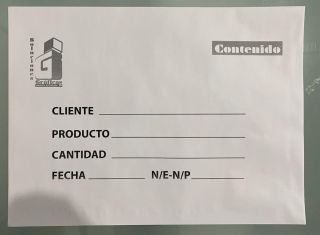 Sobre bond o manila F4