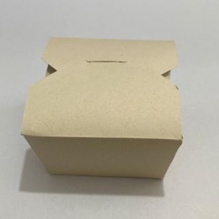 Lonchera Ecológica 10x10x7 cm. Antigrasa de armado automático