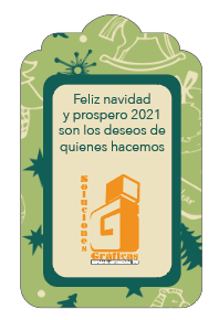 Tarjetas tags troqueladas full color 1 lado couche de 300 gr. 9x5 cm.