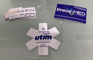 Imantado impreso full color 5x5 cm x100 unidades