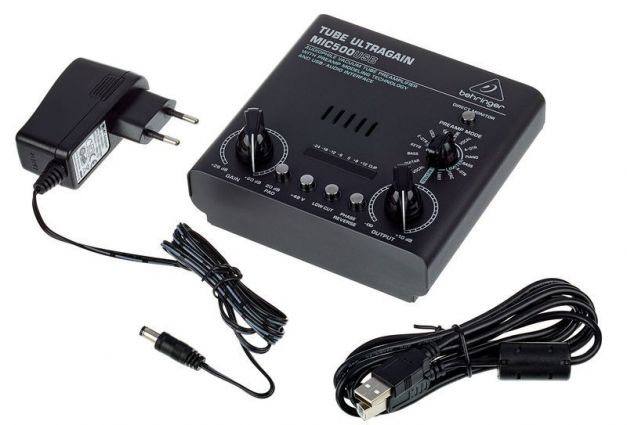 BEHRINGER TUBO ULTRAGAIN MODELO MIC500USB