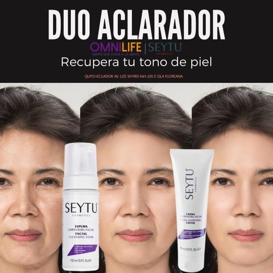 CUIDADO ESPECIAL PARA ACLARAR MANCHAS