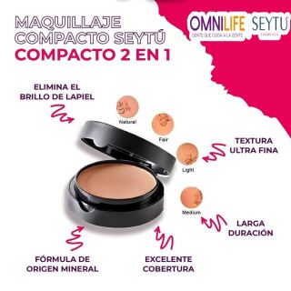 MAQUILLAJE COMPACTO 2EN1 - 2