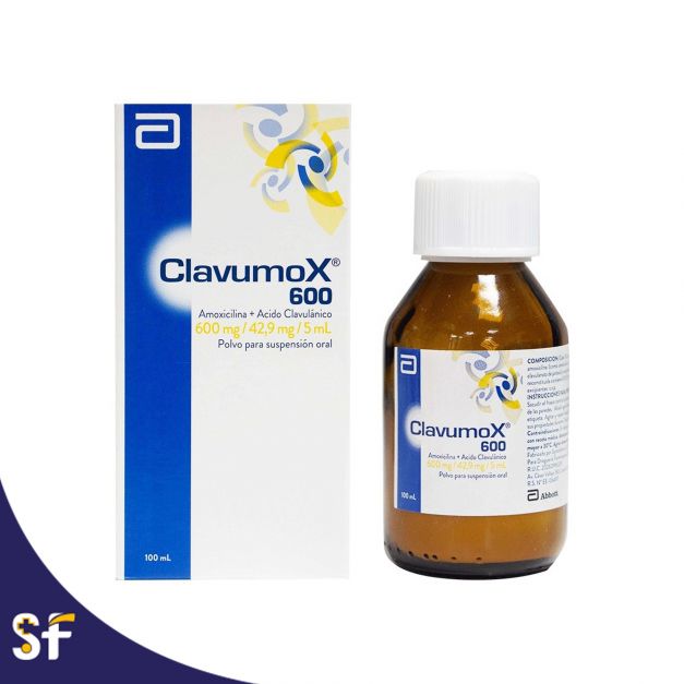 CLAVUMOX 600MG/42.9MG/5ML X 100ML