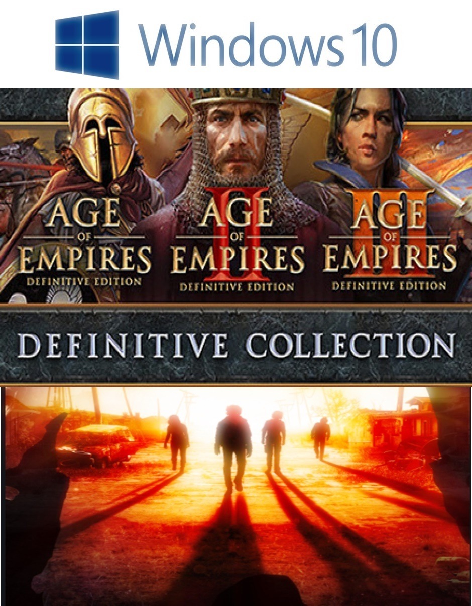 Age of Empires I,II,III Definitive Collection Pc Windows 10