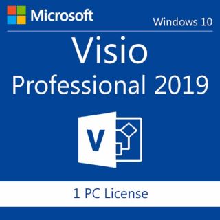 Visio Professional 2019 Código 25 Dígitos