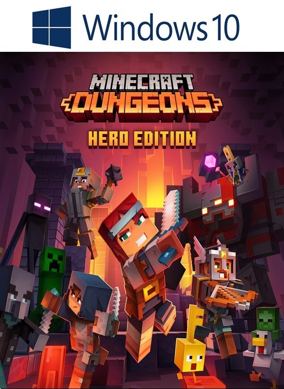 Minecraft Dungeons Heroe PC Windows 10 Online