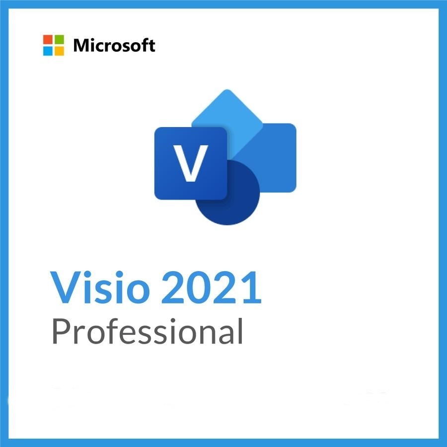 Visio 2021 Professional Código 25 Dígitos