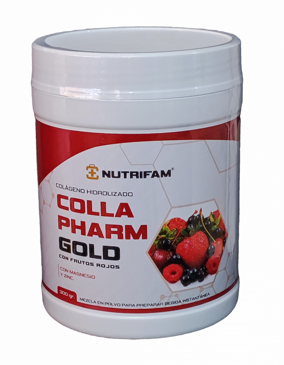 COLLA PHARM GOLD FRUTOS ROJOS 300gr