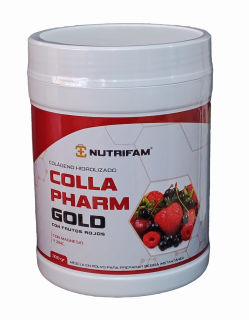 COLLA PHARM GOLD FRUTOS ROJOS 300gr