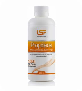 PROPÓLEOS MIEL, ALGARROBINA, KION Y AJO 220ml