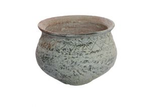 Olla cubierta con yuca