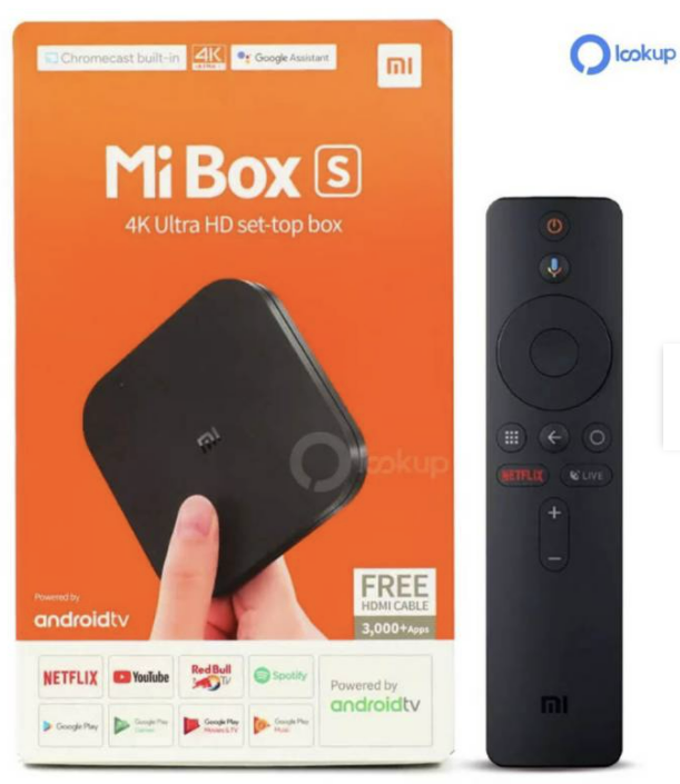 Mi Box S 4K Tv Box Chromecast Integrado