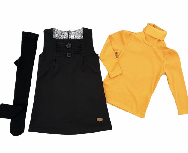 Jumper Emilia + Cafarena Mostaza