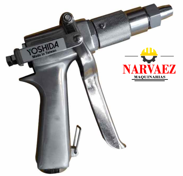 PISTOLA PARA LAVADO CROMADA