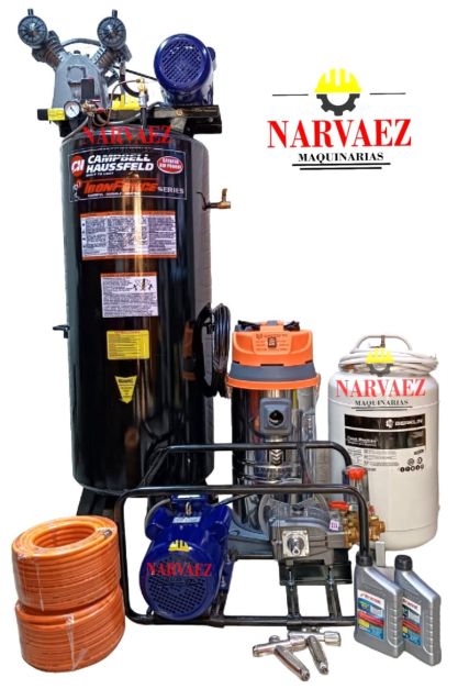 Equipo Car Wash Industrial 5 (Equipado)