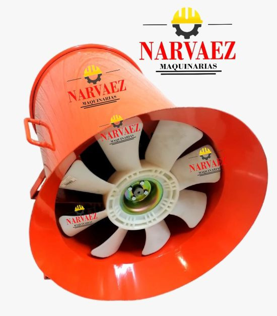 Ventilador Minero Axial de 5 Hp Trifásico I 500 Metros