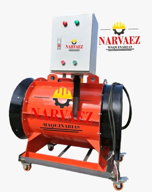 Ventilador Minero Axial de 10HP Trifásico I 1.000 Metros