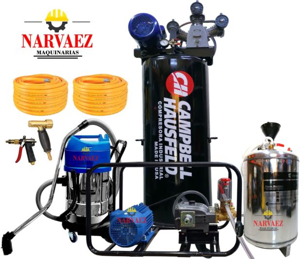 Equipo Car Wash Industrial 7 (Equipado)