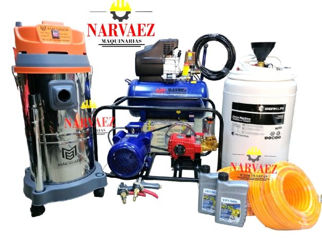 Equipo Car Wash Industrial 3 (Equipado)