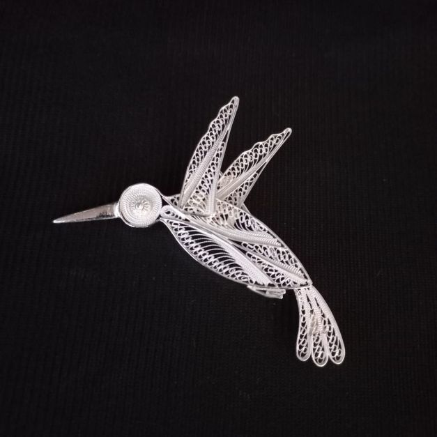 Prendedor colibrí