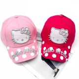 Gorra para el sol con diseño hello gatita puntos  codigo 100030