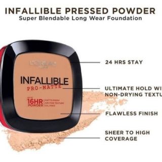 Infallible Pro-Matte 16H Polvo Compacto - 2