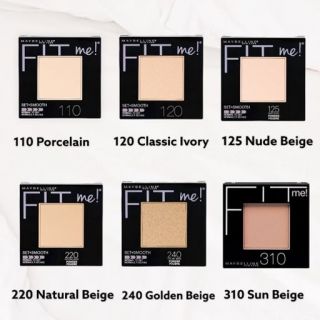 Maybelline Fit Me Set + Smooth Polvo Compacto - 2