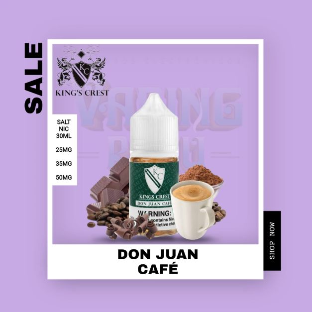 KINGS CREST | DON JUAN CAFE | SALT NIC 30ML