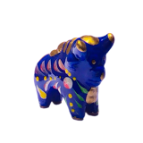 Torito de Pucará Floreado