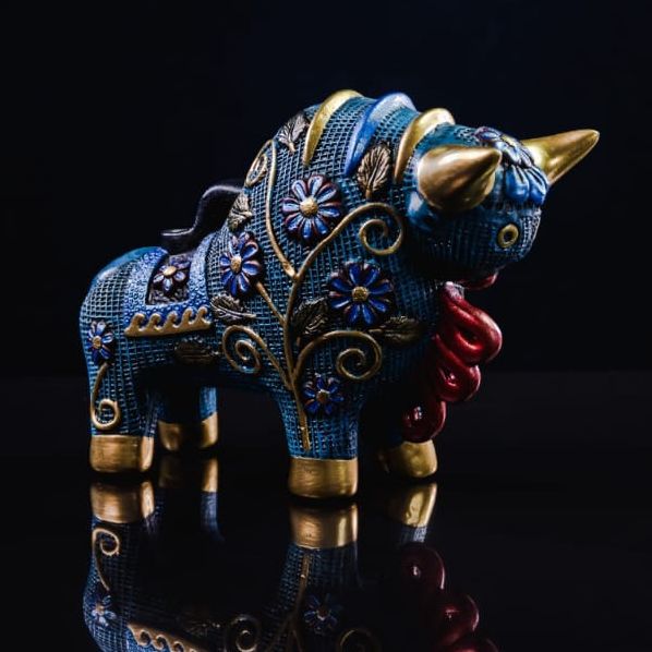 Torito de Pucará con Textura