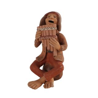 Músico con zampoña