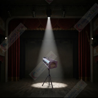 Luz Cañon Seguidor Led 200w Para Teatro Eventos