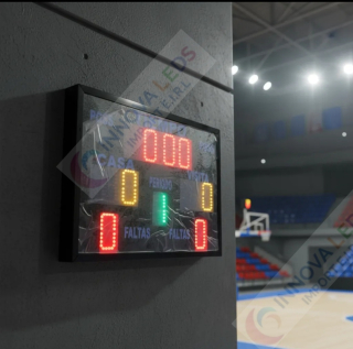 Mini Panel Marcador Multideportivo Cronometro Deportivo marca RECRO