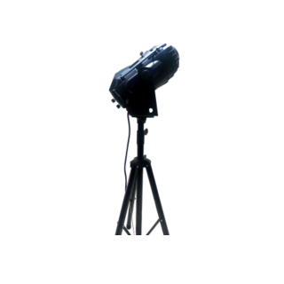 Cañon Seguidor Led 100w Para Eventos Proyeccion Negro