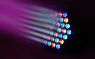 Par Led 36 Led 1.5w Tacho Cortadora Entradadmx Concierto Bar