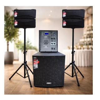 Pack Fbr Parlante Activo 6500w Clx-18a Sistema Profesional