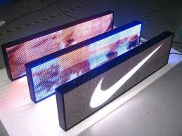 Letrero Led Programable Nacional Full Color De 135cm X 40cm EXTERIOR