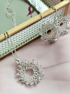 Conjunto círculos cristal